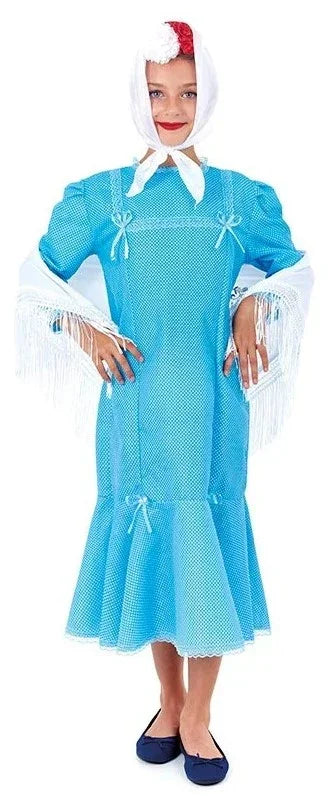 Disfraces para Grupo de Chulapa Madrileña Azul y Chulapo Chulapos y Chulapas Disfraces Simon