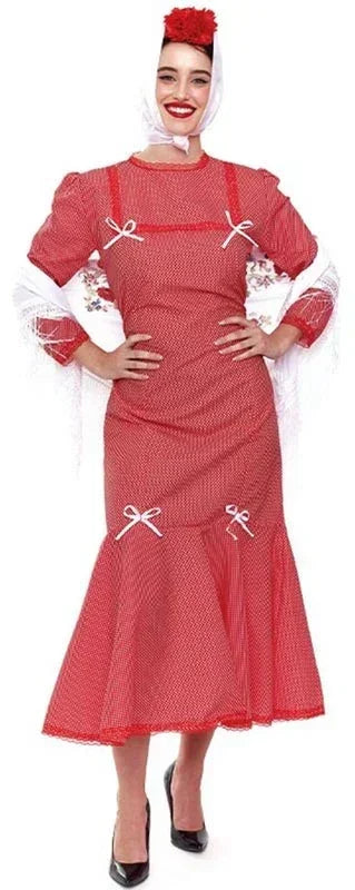 Disfraces en Pareja de Chulapa Madrileña Roja y Chulapo Chulapos y Chulapas Disfraces Simon