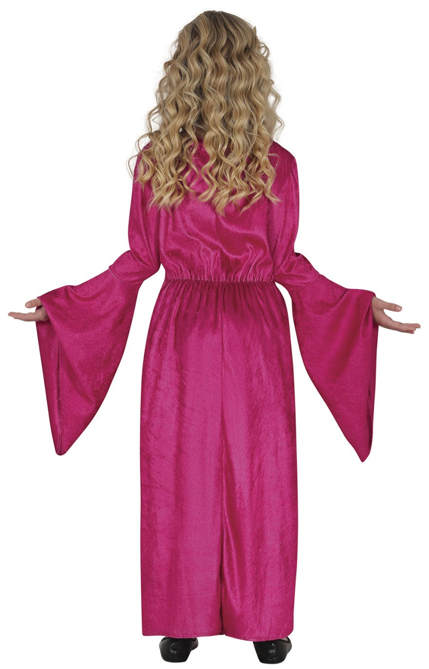 Costume da Principessa Medievale in Velluto per Bambina