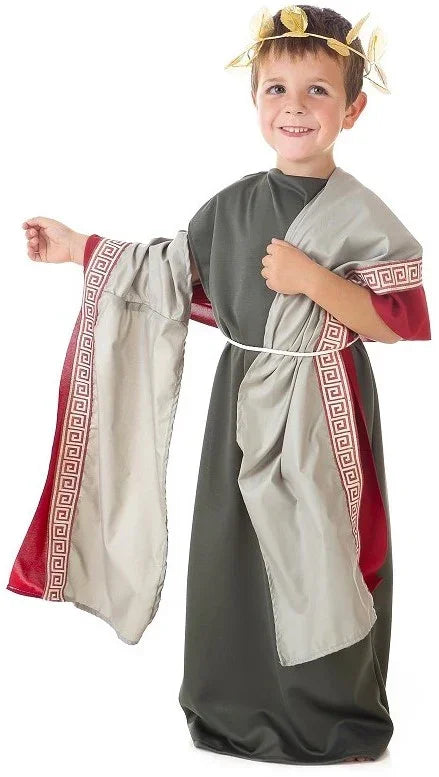 Disfraz de Senador Romano para Niño Romanos Infantiles Llopis