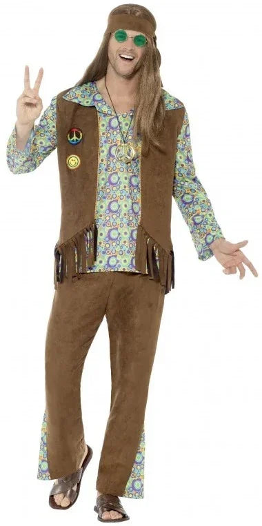 Disfraces en Pareja de Hippies Psicodélicos Hippies Disfraces Simon