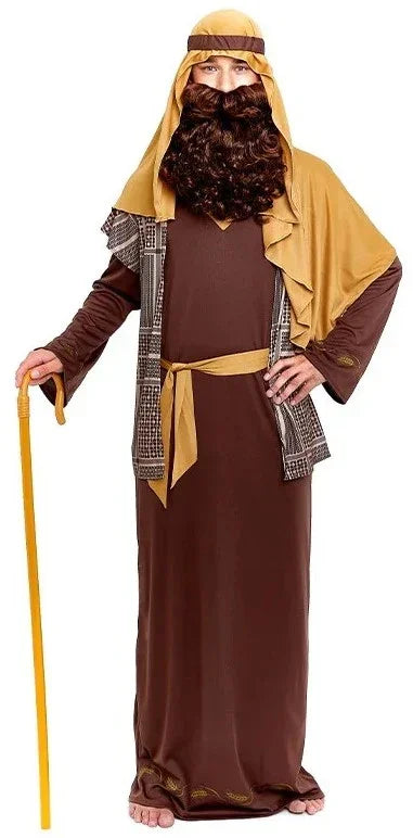 Disfraces en Pareja de San José y Virgen María Navideños Personajes del Belén Disfraces Simon