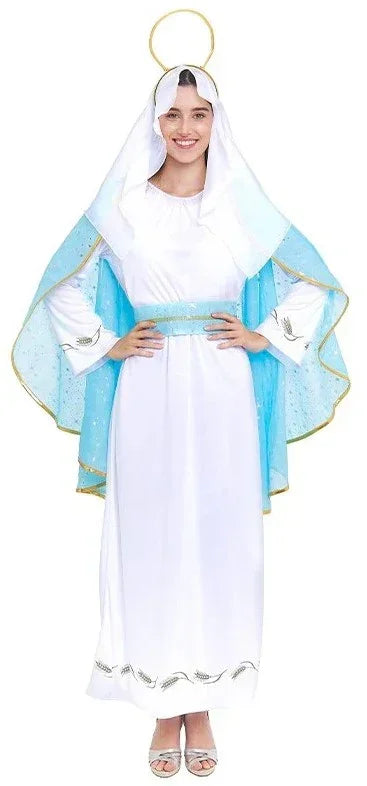 Disfraces en Pareja de San José y Virgen María Navideños Personajes del Belén Disfraces Simon