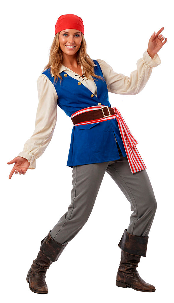 Costume da Pirata Jackeline per Donna