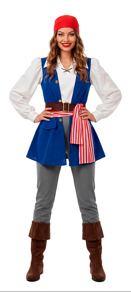 Costume da Pirata Jackeline per Donna