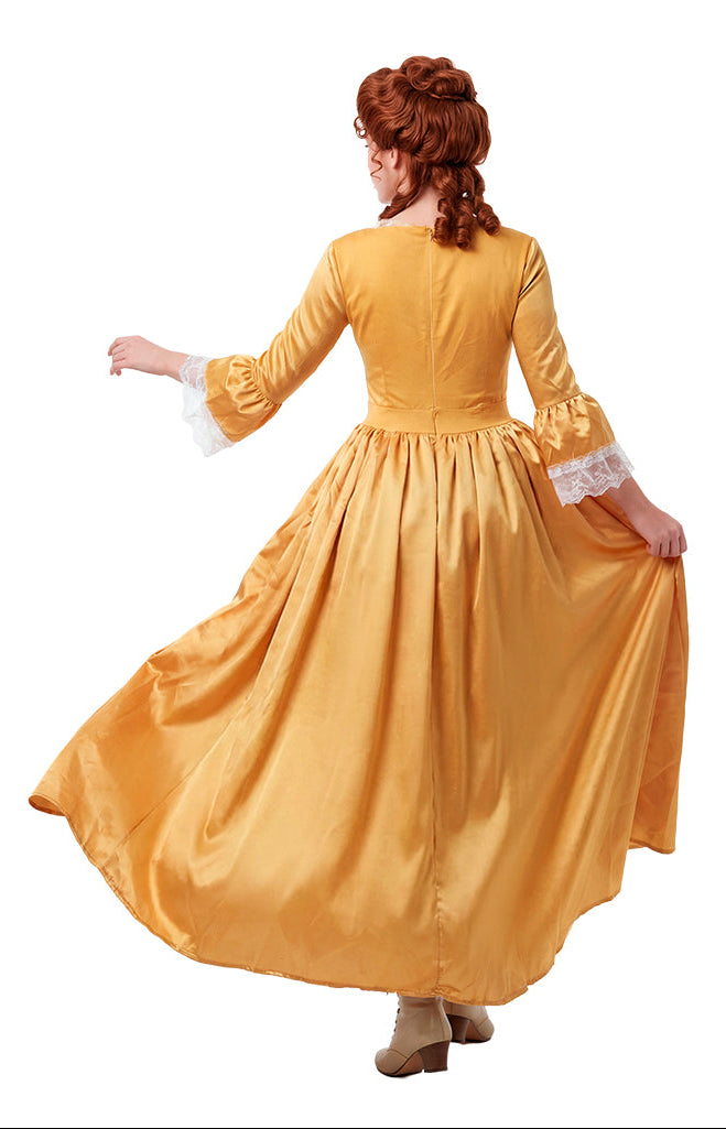 Costume Maria Antonietta in Colore Dorato per Donna