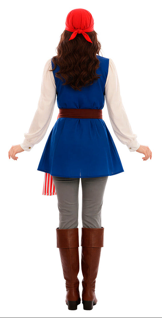 Costume da Pirata Jackeline per Donna