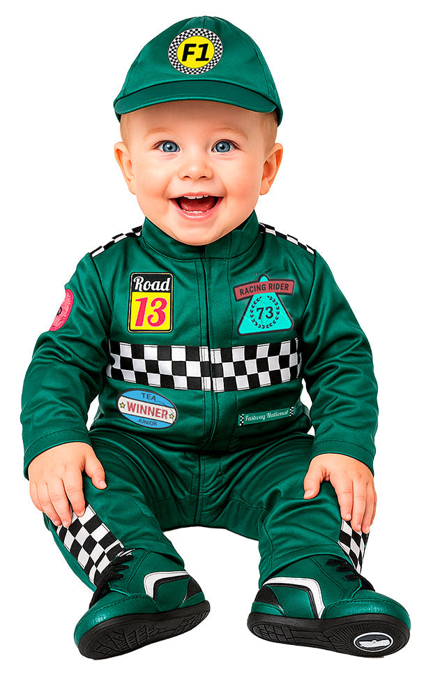 Costume Pilota di Corse per Bambino