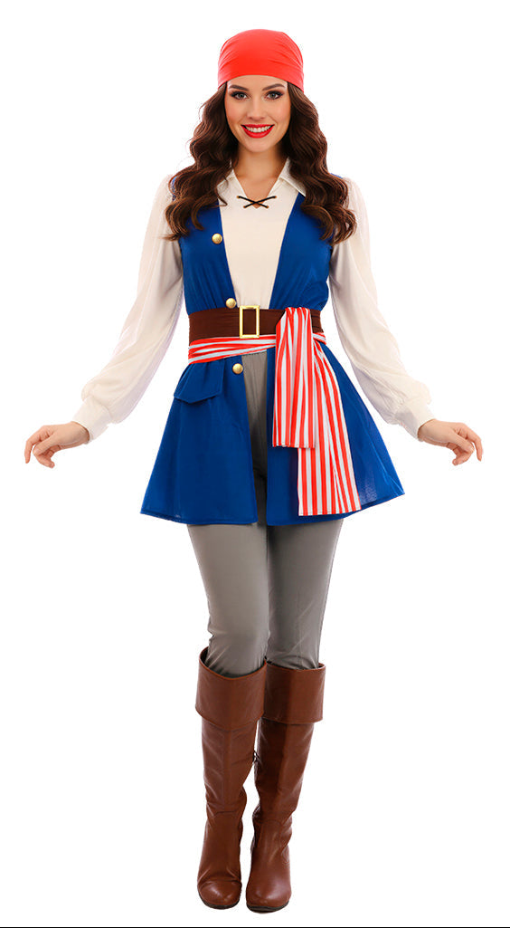 Costume da Pirata Jackeline per Donna