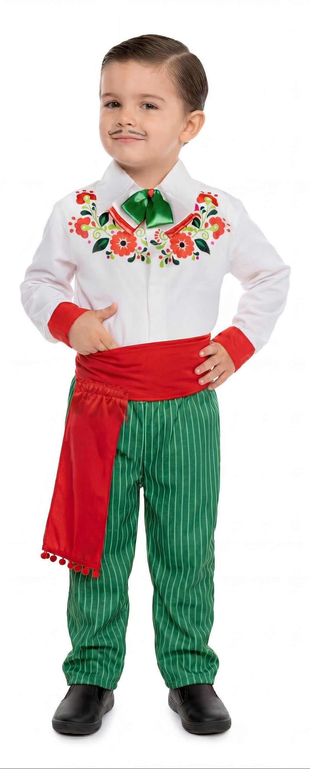 Costume messicano verde per bambino