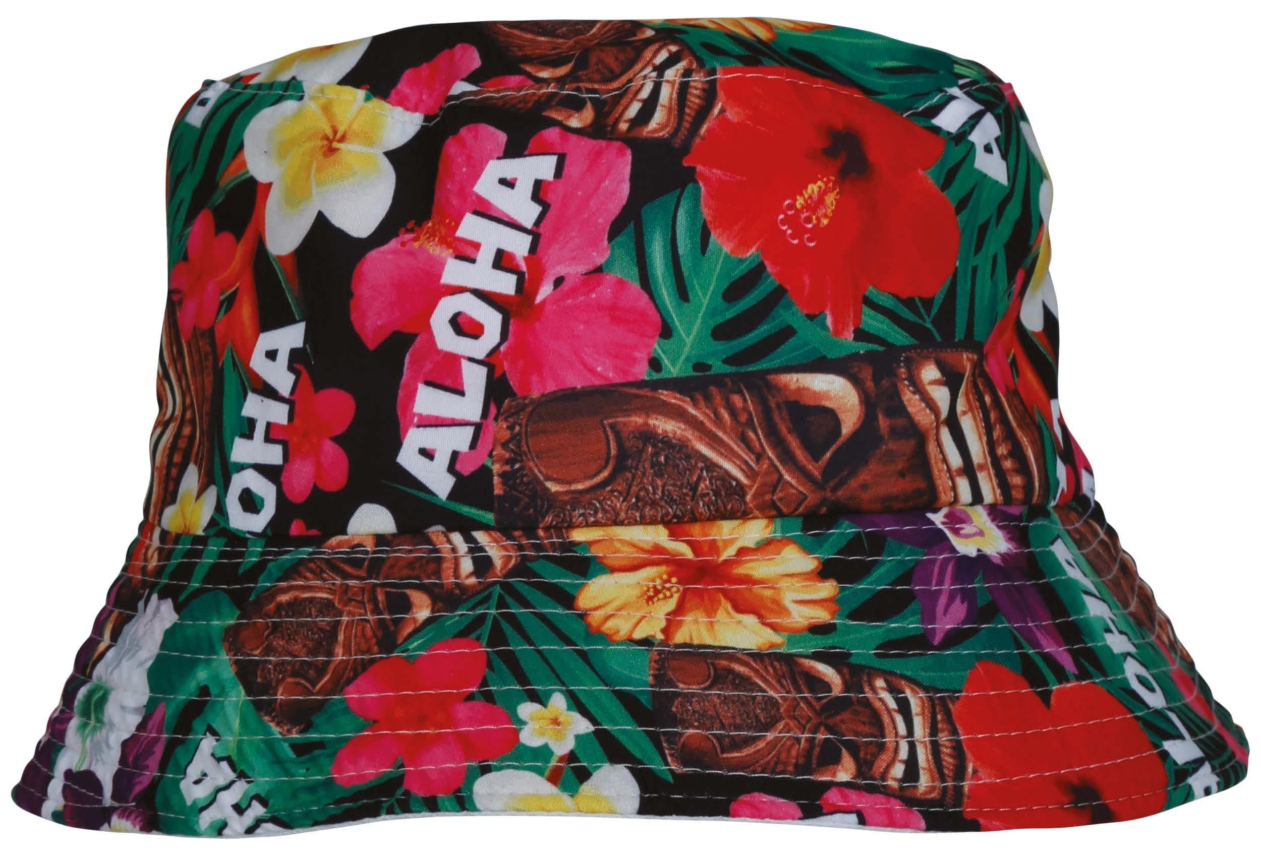 Cappello con stampa hawaiana "Aloha" per Adulto