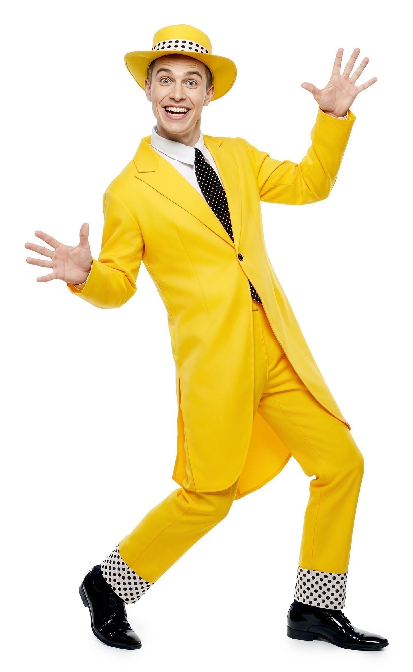 Costume giallo da uomo