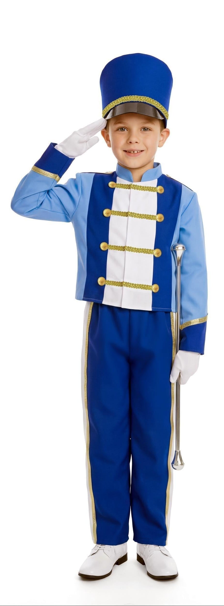 Costume Majorette Blu per Bambino