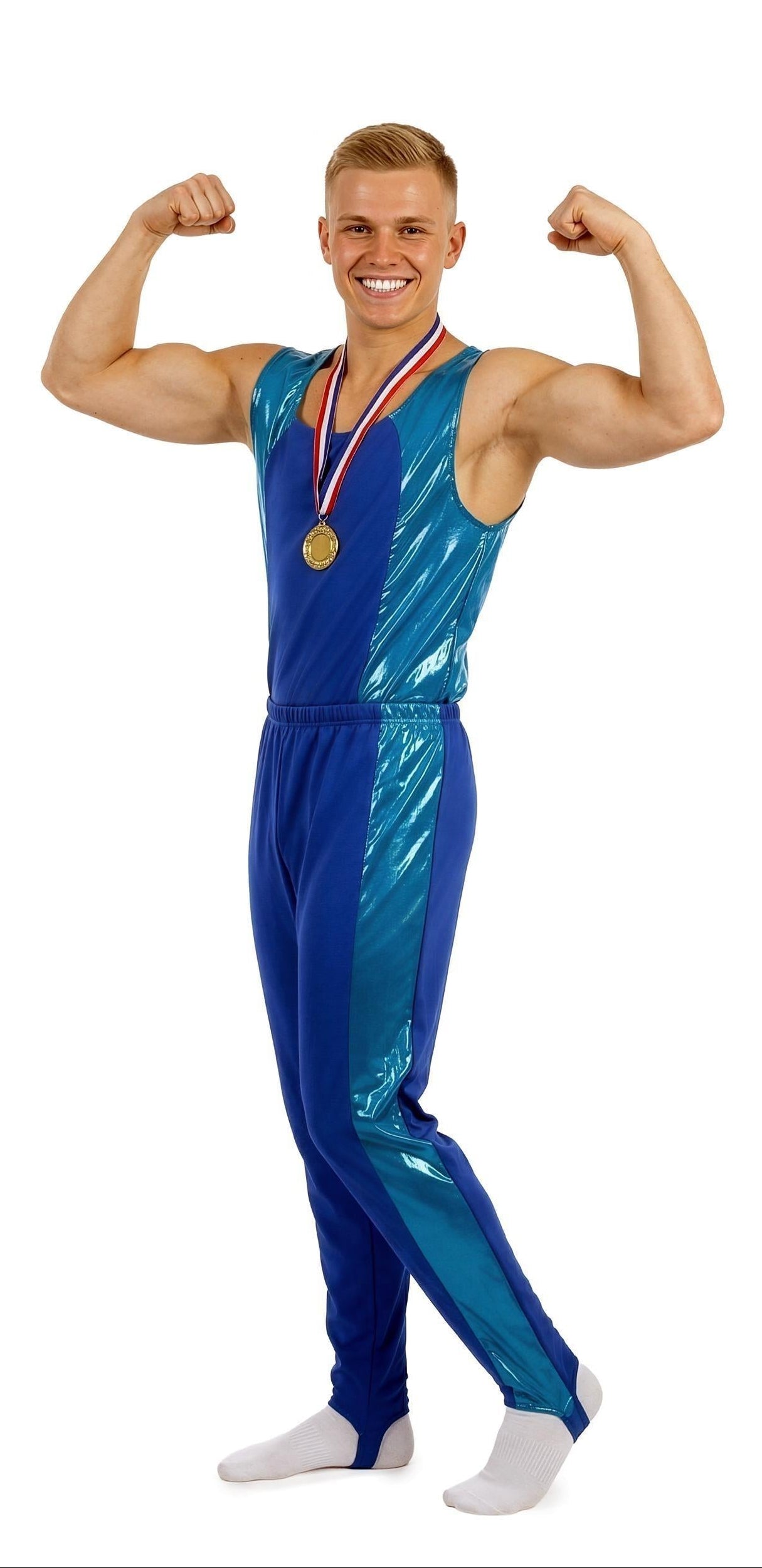 Disfraz Gimnasta Olímpico para Hombre