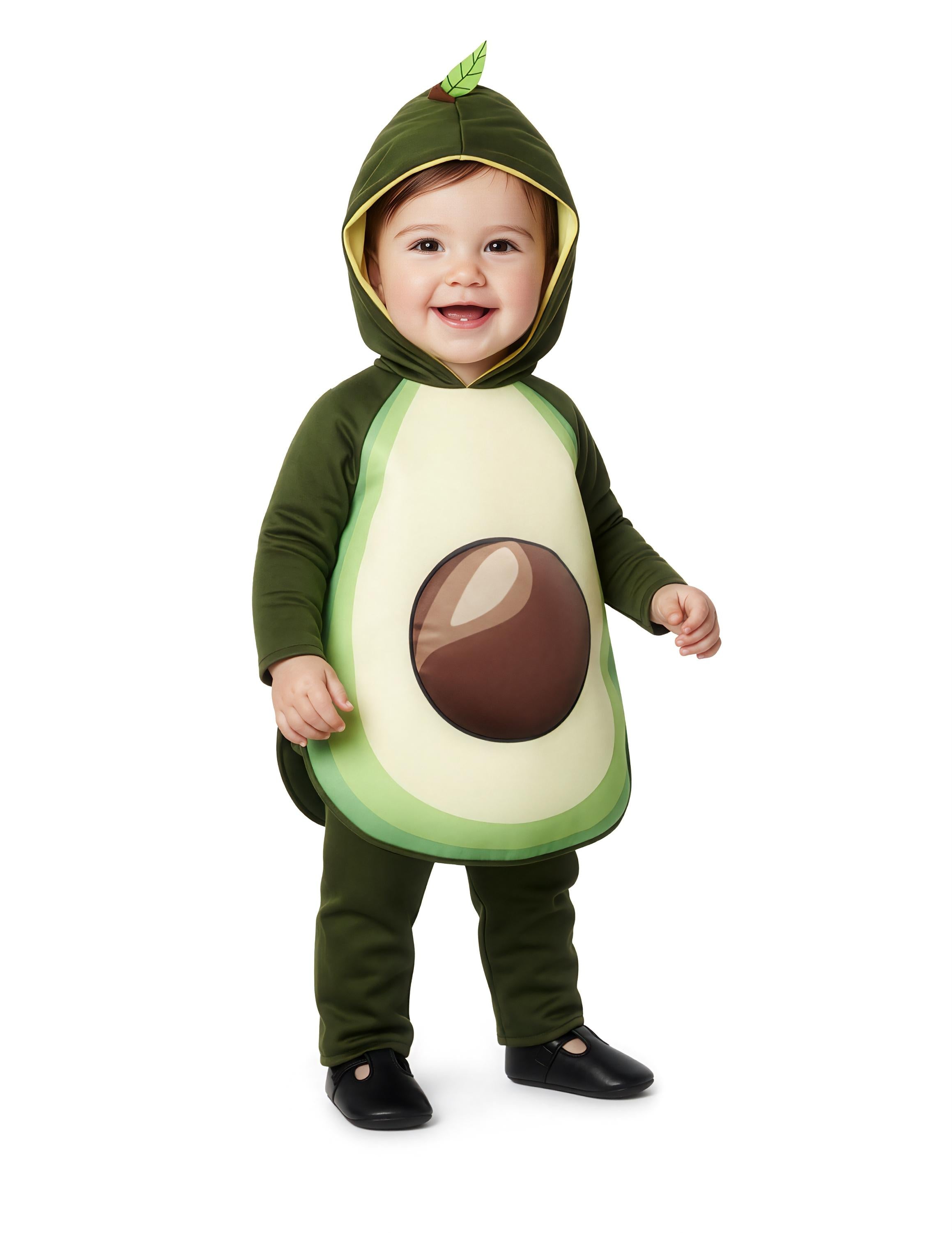 Costume divertente di avocado per neonato